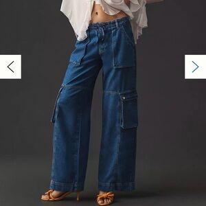 Anthropologie Pilcro Mid-Rise Cargo